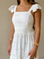 Vestido Longo Branco Laise - comprar online