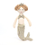 Boneca de pano sereia Mermaid Lise - comprar online
