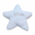 Almofada estrela azul Wish