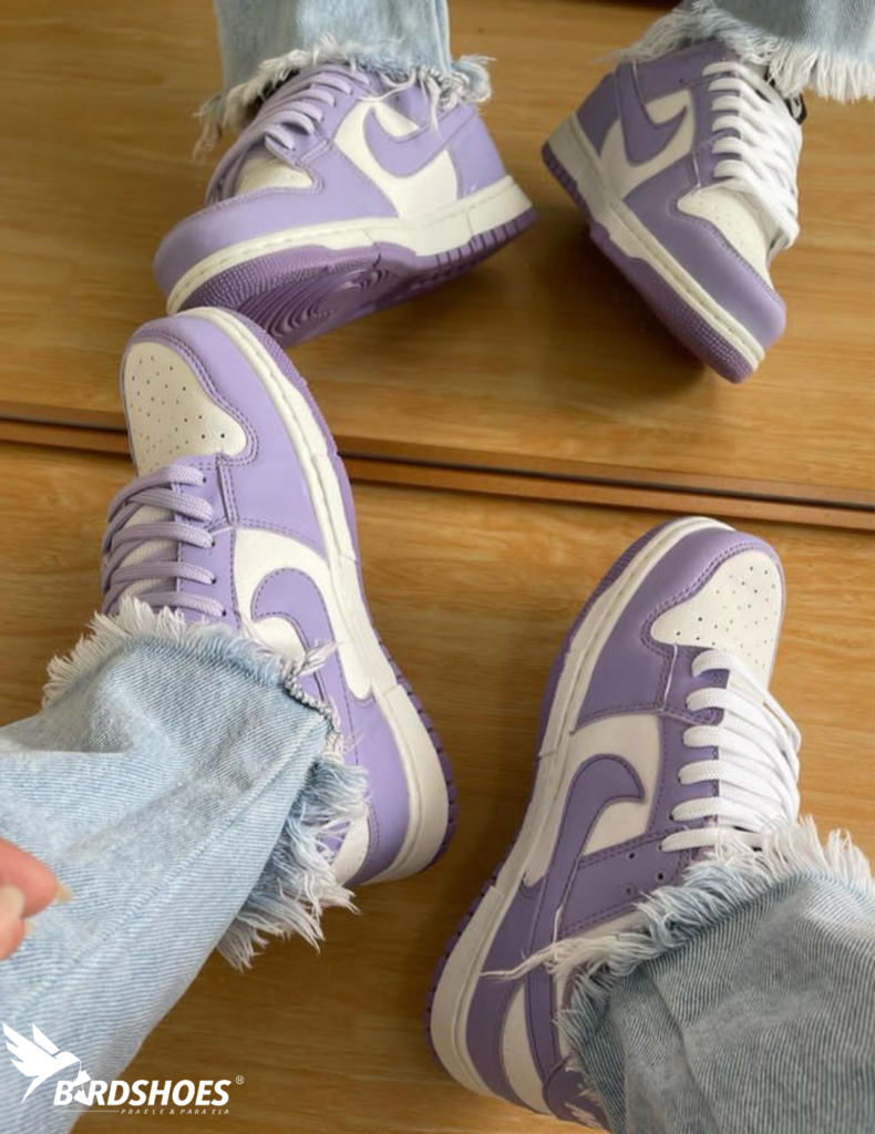 Tênis Nike Dunk SB Roxo Feminino | Birdshoes