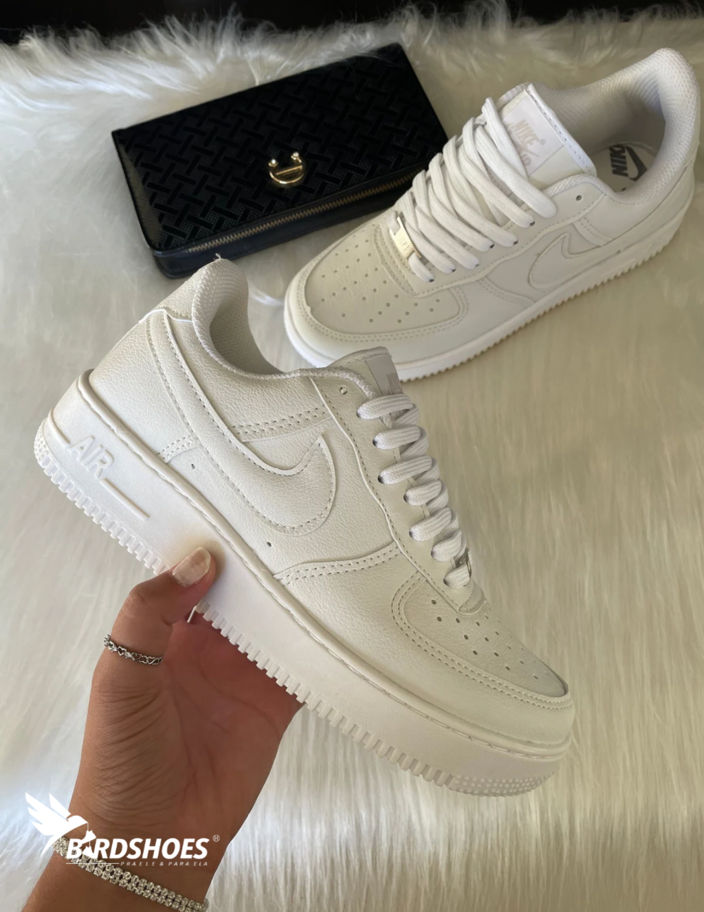 Tênis Nike Air Force 1 - Premium Branco - On Calçados