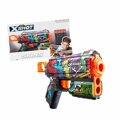 Lançador X-Shot Zuru Skins Flux Graffiti - comprar online