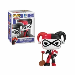 Boneco Funko Pop! DC Harley Quinn with Mallet Arlequina