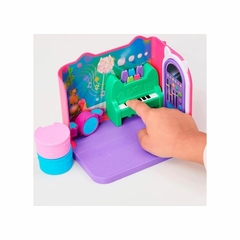 Imagem do Gabby's Dollhouse Playset Luxo Sala Música Groovy DJ Catnip