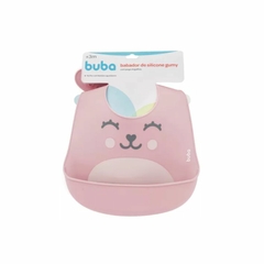 Imagem do Babador de silicone com pega-migalhas Gumy - Buba