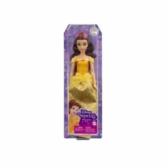 Boneca Disney Princesas Saia Cintilante Bela 30cm - comprar online