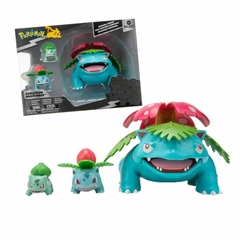 Pokémon Multipack evolução Bulbasaur Ivysaur e Venusaur - comprar online