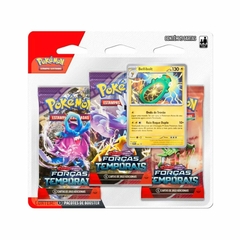 Pokémon Cartas TCG Forças Temporais Blister Triplo Belibolt