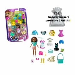 Bonecas Polly Pocket - Pacote de Festa - Festa do Pijama - Mattel