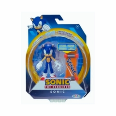 Sonic - Boneco do Super Sonic 4.0 Polegadas - Candide - Bonecos