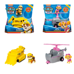 Kit Patrulha canina - Trator Rubble Bulldozer + Helicóptero de Resgate Skye - comprar online