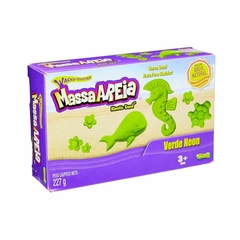 Massa Areia de Modelar Kinetic Sand Verde Neon 227g - comprar online