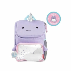 Mochila Escolar Infantil Skip Hop Zoo Baleia Narval - comprar online