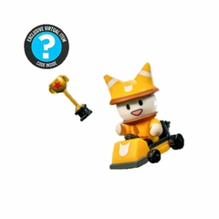 Roblox roblox action collection - tower heroes: kart kid deluxe mystery  figure pack + two mystery figure bundle [includes 3 exclusiv