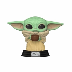 Boneco Funko Pop! Star Wars baby Yoda com tigela na internet