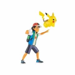 Pokémon Figuras de Ação Boneco Ash e Pikachu 2602 - loja online