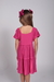 Vestido Infantil em Viscose Rosa Pink - Valentina na internet