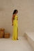 Vestido Feminino Fivelas Amarelo - loja online