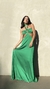 Vestido Feminino Recortes Verde - comprar online