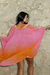 Kimono Feminino Degradê Rosa e Laranja - comprar online