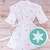 Robe Adulto Tricot - Tema Floco de Neve