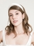 Grinalda Tiara para Noivas em cetim de seda - Beatrice - comprar online