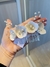 Grinalda Pente para Noivas Flores em porcelana Fria - Augusta na internet