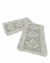 Kit 2 Tapetes Retangular 3 Losangos 65x40cm Crochê Artesanal - comprar online