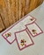 Imagem do Kit Tapete e Passadeira Cozinha 3 Peças Passione Bordado Buquê de Flores