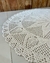 Tapete Redondo Grande 1,60m Abacaxi Crochê Artesanal - comprar online