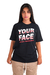 Camiseta Your Face Twizz Preta na internet