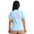 Camiseta Feminina Your Face Free Spirit Azul - comprar online