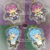 Two sided pixel art pendant - Nu: Carnival ( Hana Collection ) - ArtesanaShop
