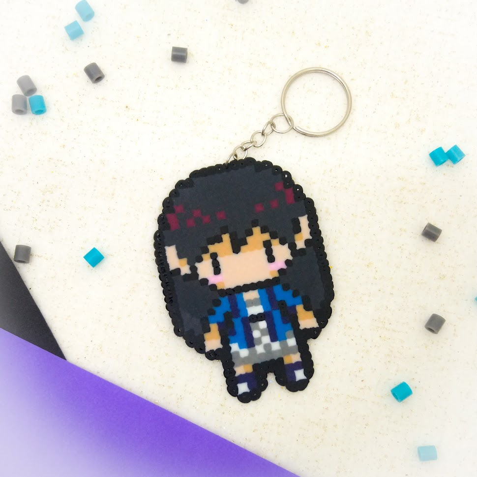 Omori Faraway Chaveiro, Imã ou Figura Pixel Art Bead Perler