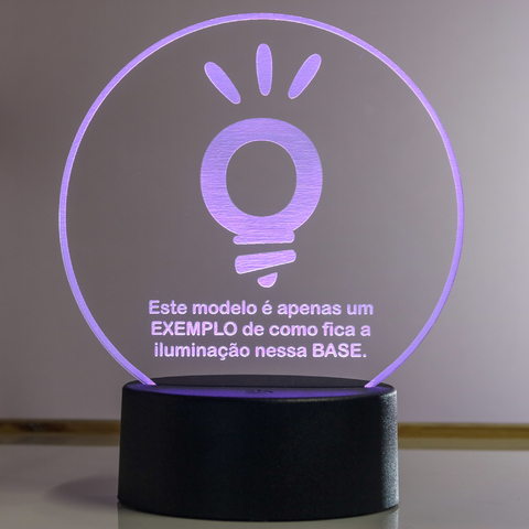 Luminária led 3D - SIGNO touro