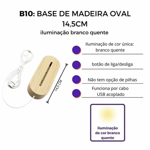 Luminária Led - Robô 3D - PopLumos