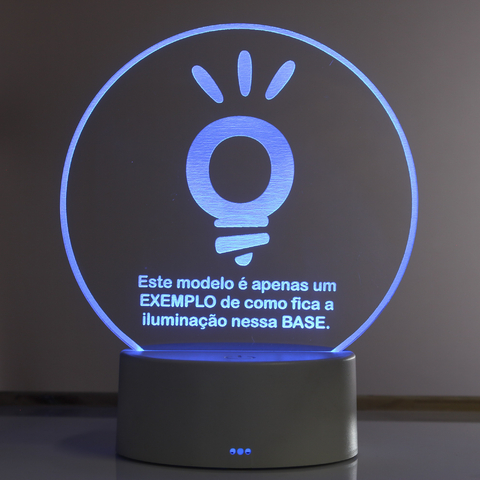 Luminária led 3D - Santo Expedito - loja online