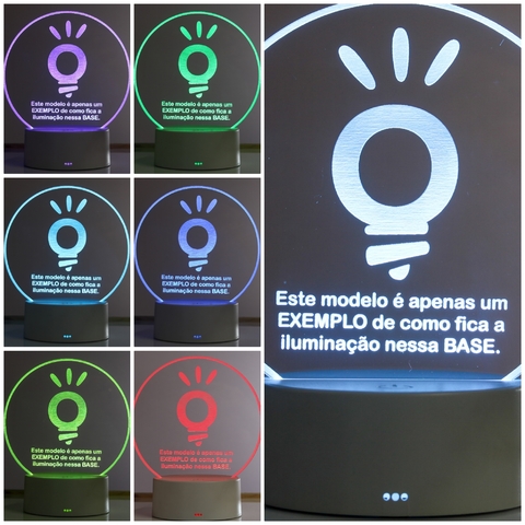 Luminária De Mesa Led 3D | Signos - Constelação - PopLumos