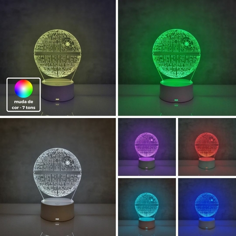 Atacado Luminária - Qualquer modelo do catálogo, iluminação 7 cores - Base B4 - comprar online