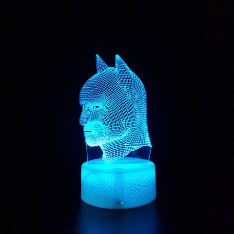 Luminária led 3D - Batman - PopLumos