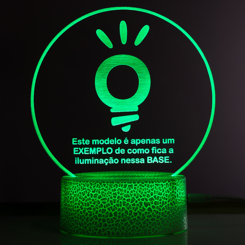 Luminária Led Corpo Humano - Globo Ocular