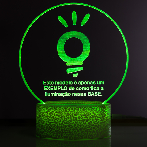 Luminária De Mesa Led 3D | Mulher Maravilha Logo