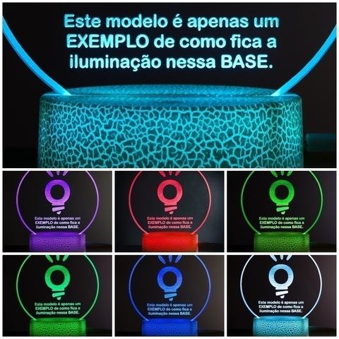 Luminária Led - Mãos dadas 3D - comprar online