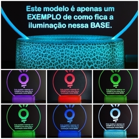 Luminária Personalizada Nascimento do Bebê - comprar online