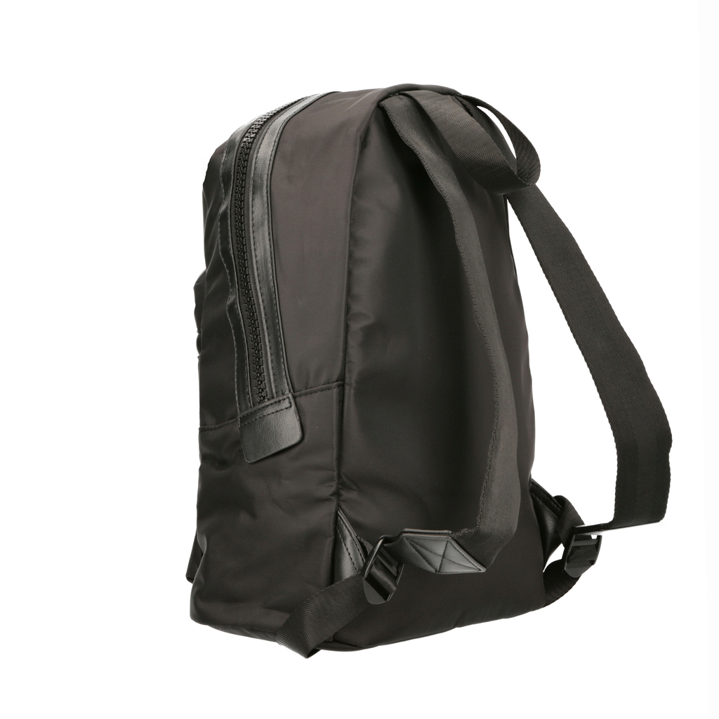 Mochila mediana de BAGCHERRY tela de avion negra
