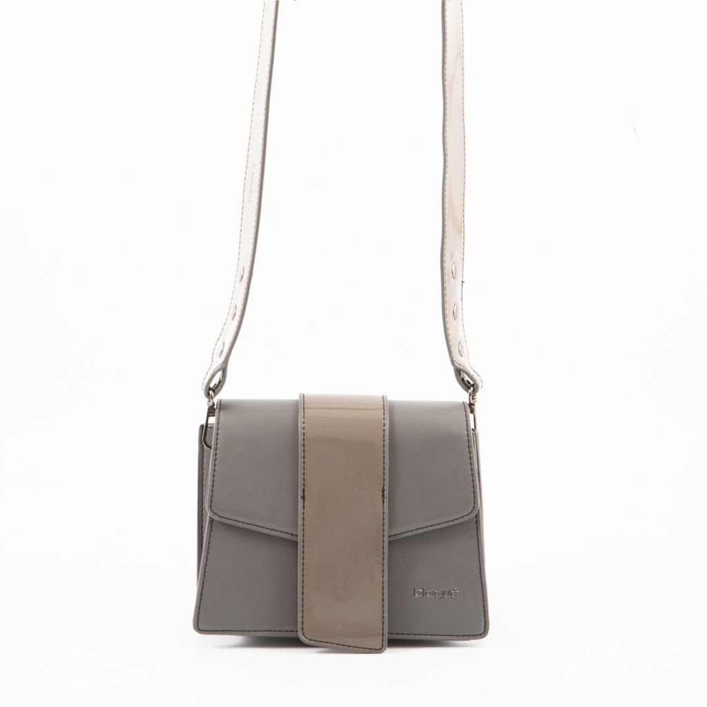 Cartera BLAQUE con solapa Toulouse vison