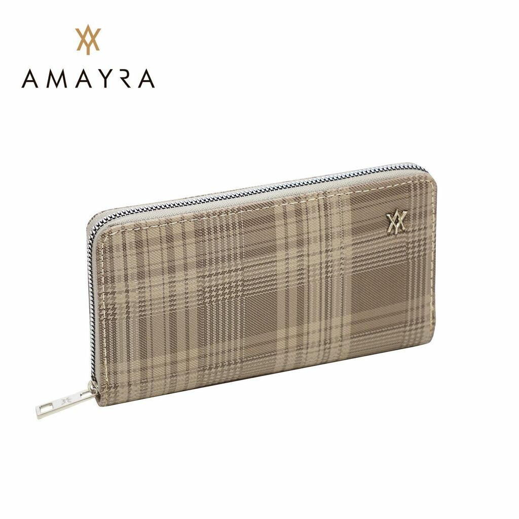 Billetera Amayra Escoces Color Gris
