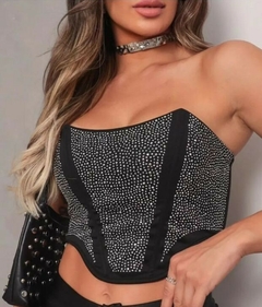 Cropped Corset Brilhante