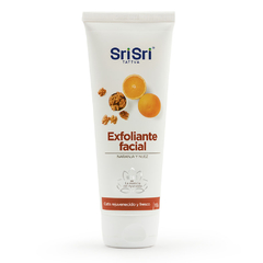 Exfoliante con nuez y con extracto de naranja