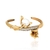 Bracelete Pérola e Cristais Muguet Ouro Vintage | Claudia Arbex